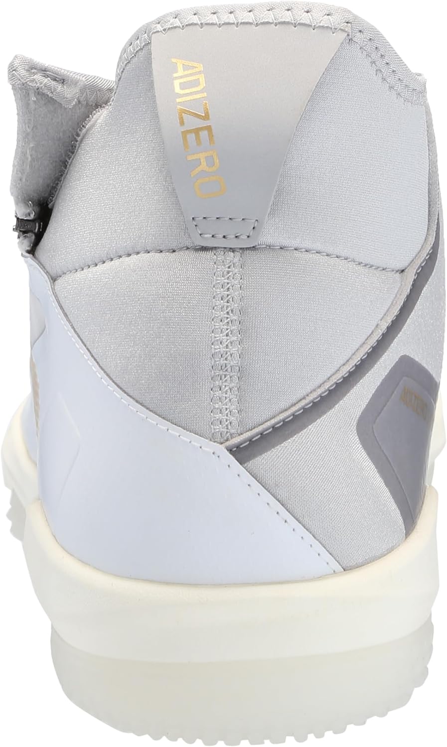 Мужские бейсбольные кроссовки Adidas Adizero Impact Turf Trainer, белый/серый/золотой/светло-серый — фото 3