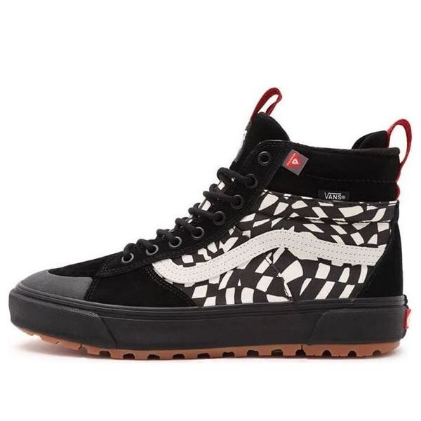 

Кроссовки sk8-hi mte-2 'warp checkerboard' Vans, черный