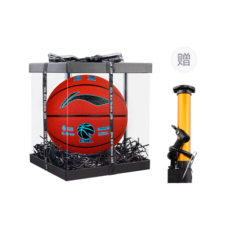 

LINING Коллекция CBA баскетбольный мяч PU красный коричневый размер 7 для мужчин