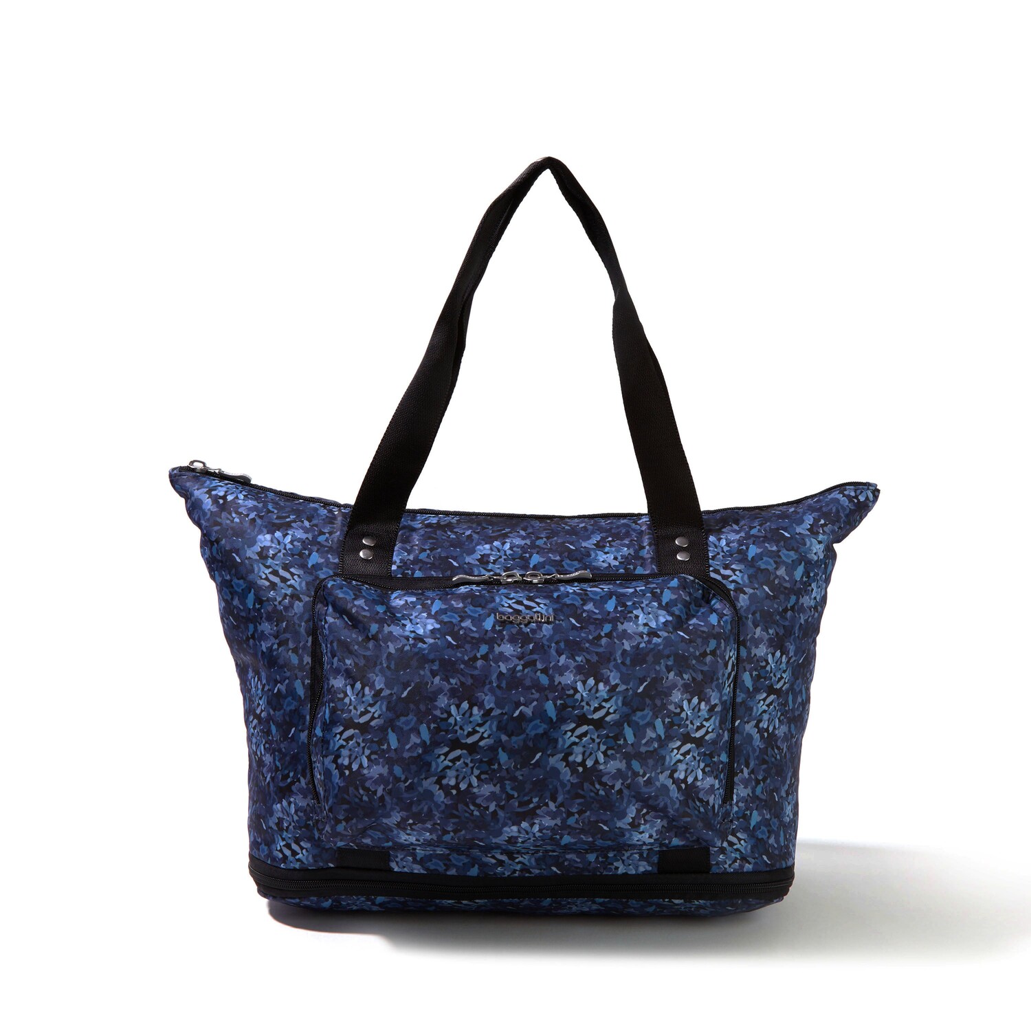 

Baggallini Расширяемая компактная сумка Carryall, цвет Indigo Petal