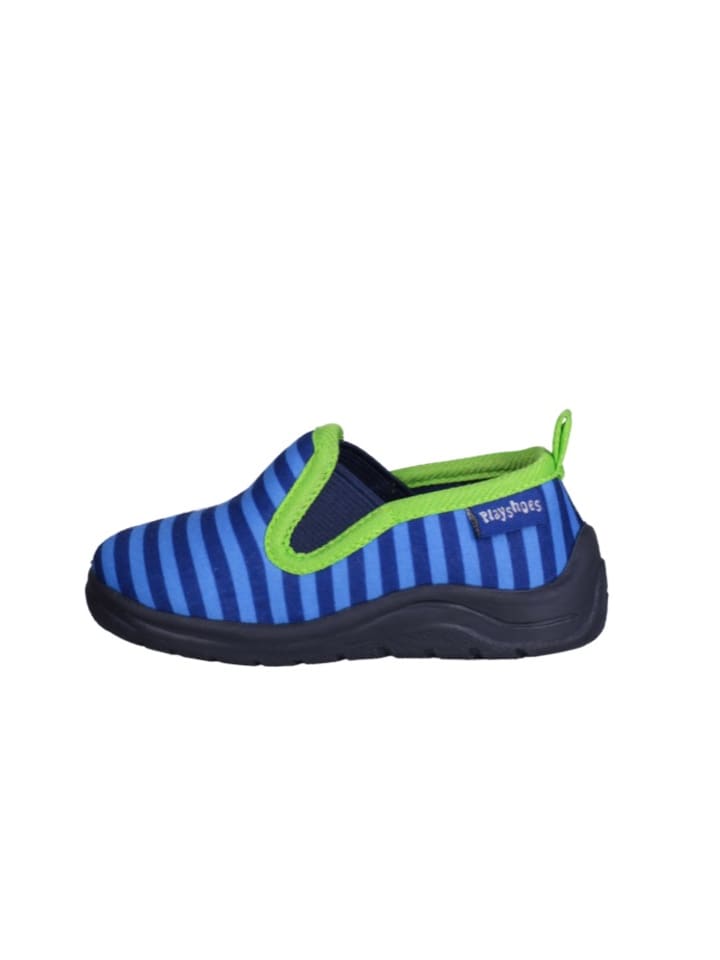 

Тапочки Playshoes, синий/зеленый
