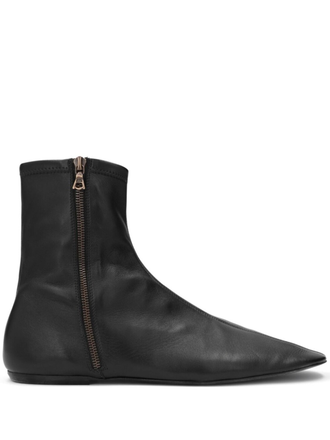 

Ботинки на молнии DRIES VAN NOTEN, черный