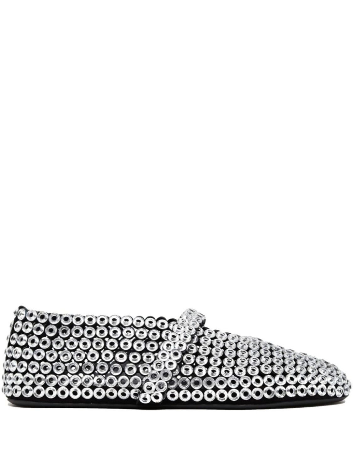 

Балетки с люверсами Alaïa, серебряный