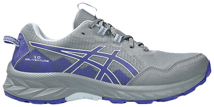 Кроссовки ASICS Wmns Gel Venture 10 Wide 'Gravel Blue Violet', серый