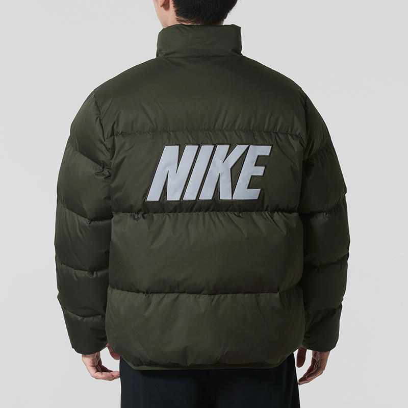 Куртка пуховая Sportswear Club мужская Nike, зеленый — фото 4
