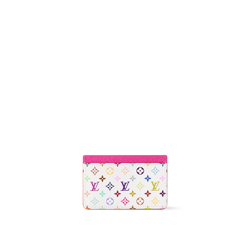 LOUIS VUITTON Кардхолдер Такаси Мураками белый разноцветный — фото 3