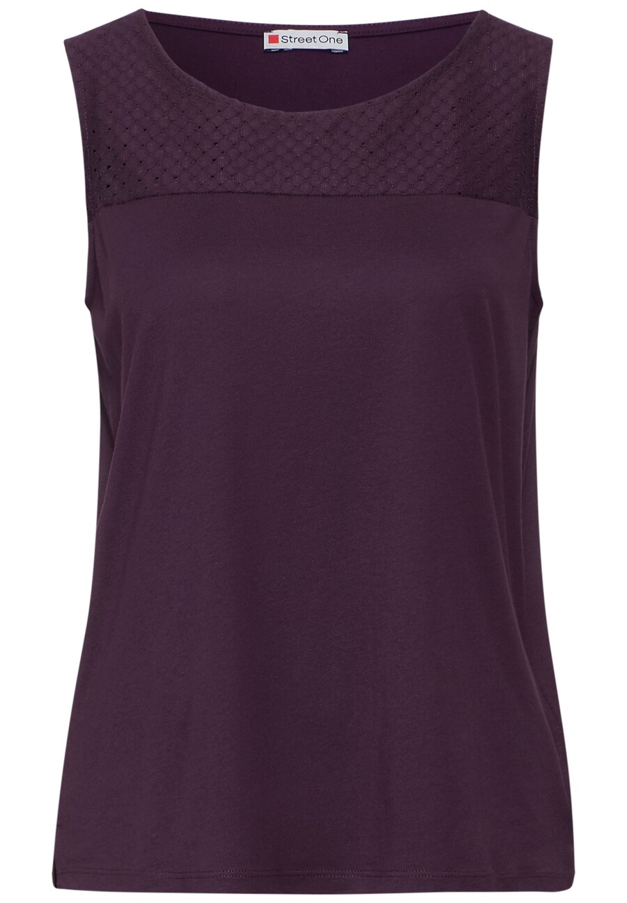 

Топ STREET ONE Top, цвет Aubergine