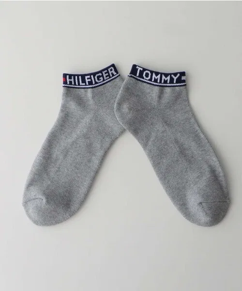 Носки 3 пары Tommy Hilfiger из органического хлопка с махровой подошвой, чёрные — фото 2