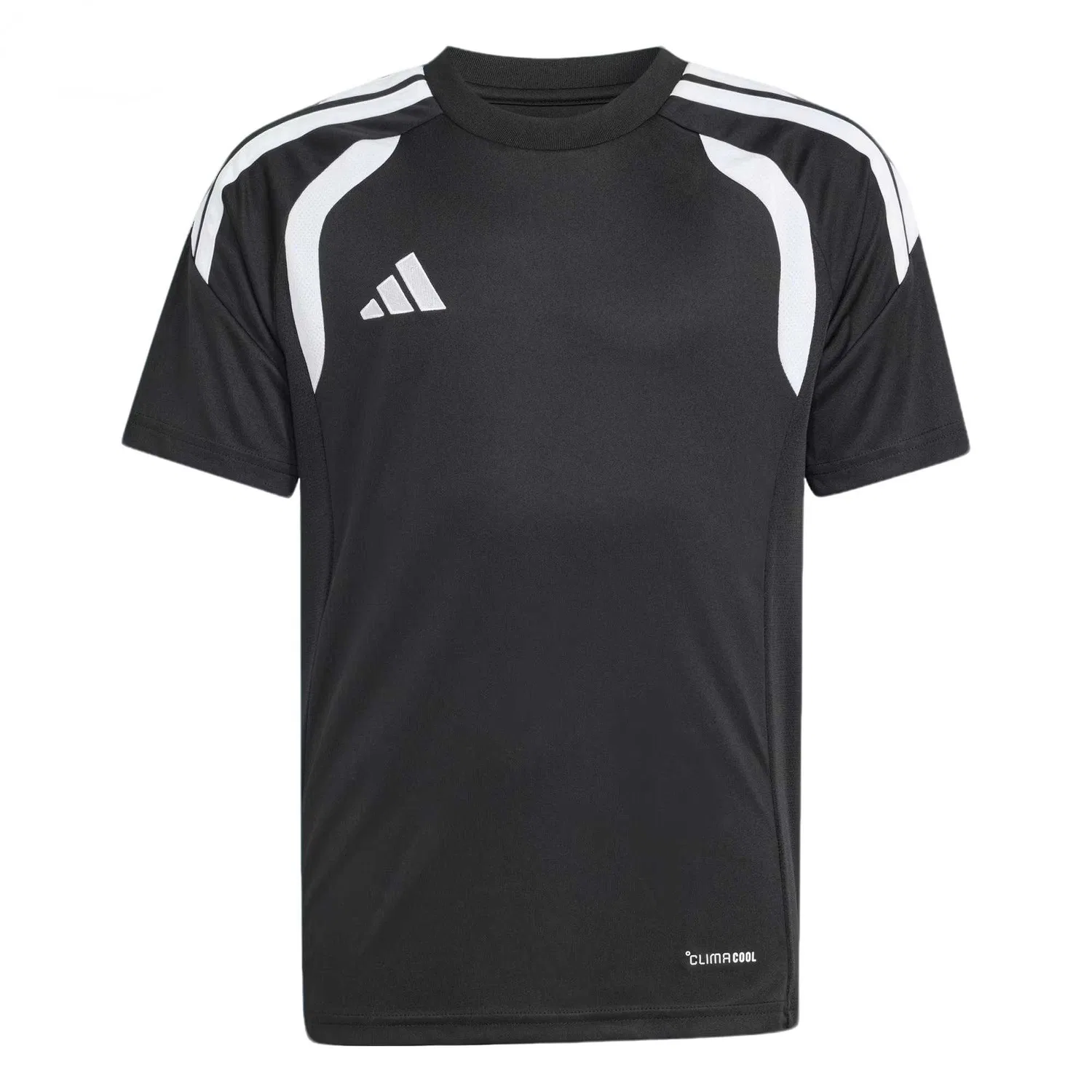 Детская спортивная футболка с круглым вырезом Adidas, Black