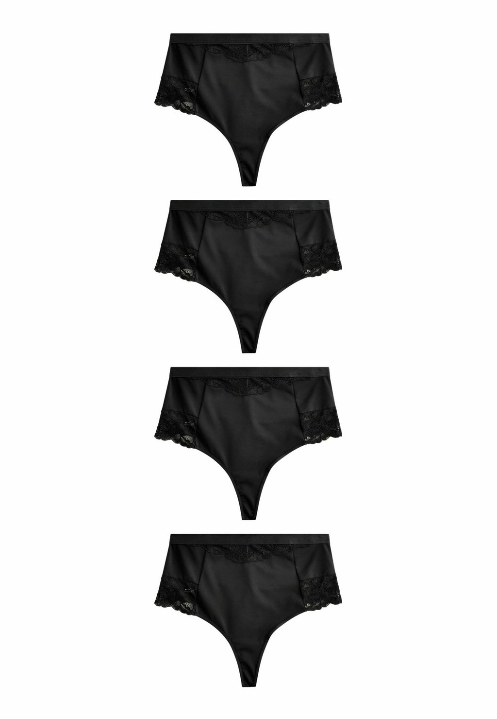 

Плавки бикини TUMMY CONTROL SHAPING 4 PACK Next, черный