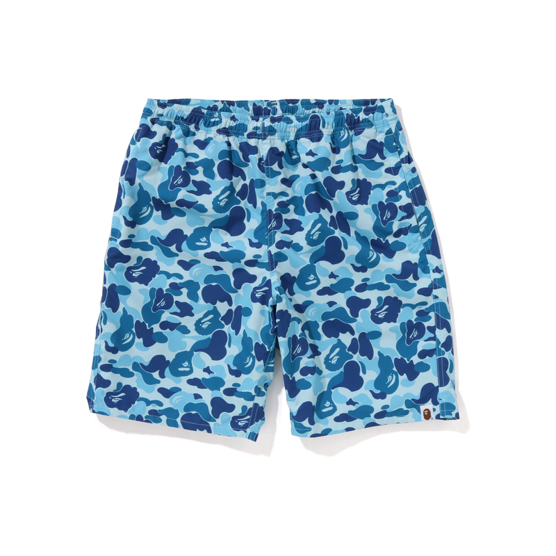 Bape X Space Jam Abc Camo Пляжные шорты A BATHING APE, Зеленый GRX — фото 2