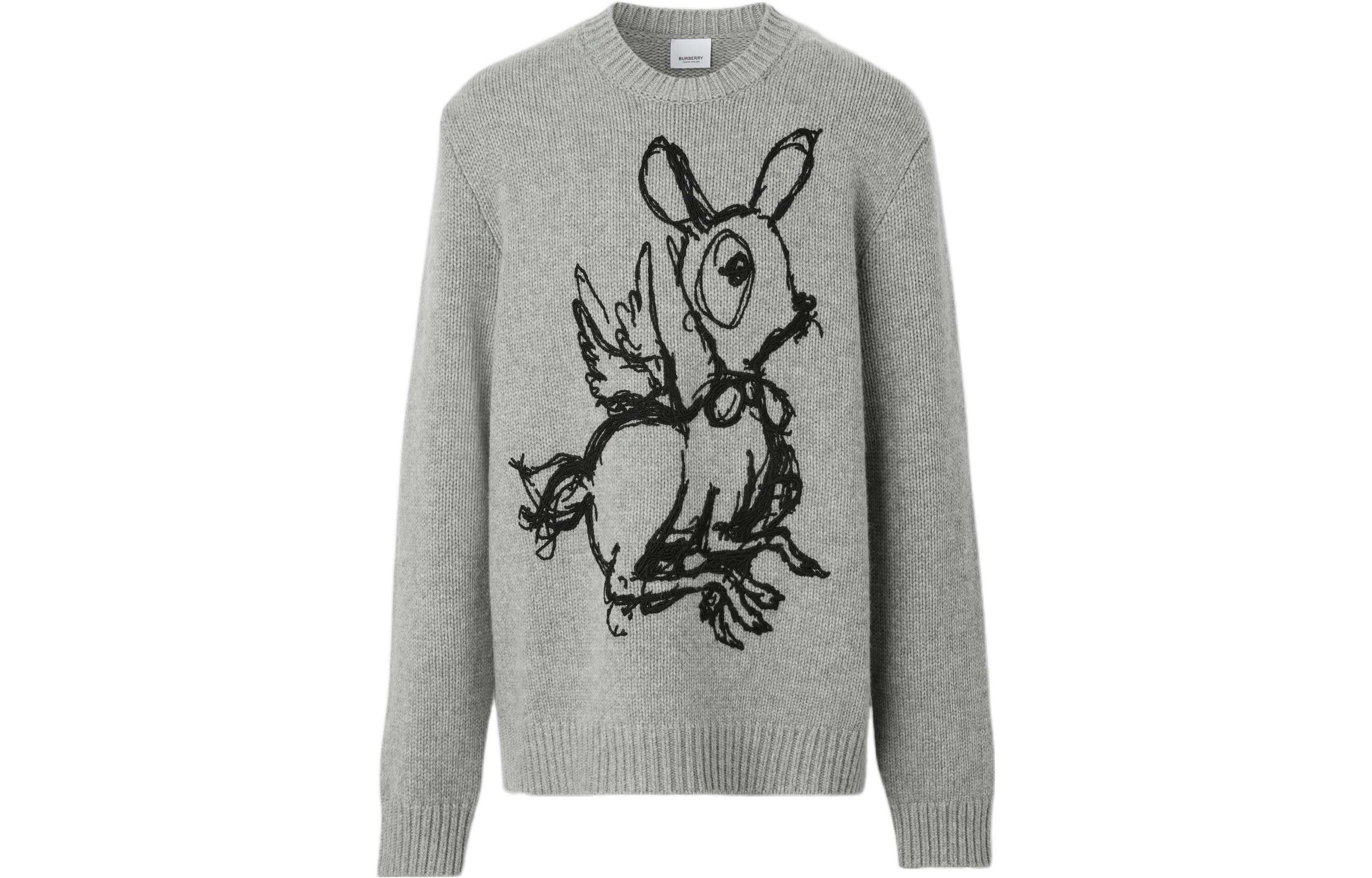 

Джемпер мужской, цвет Deep Storm Gray Burberry, Dark Storm Gray