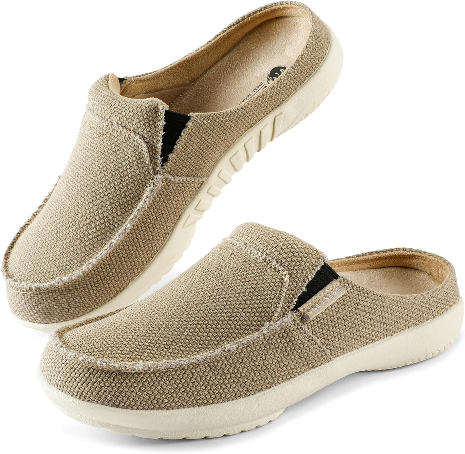 

Мужские тапочки LazyStep с поддержкой свода стопы Trevor ортопедические домашние туфли, Beach Sand