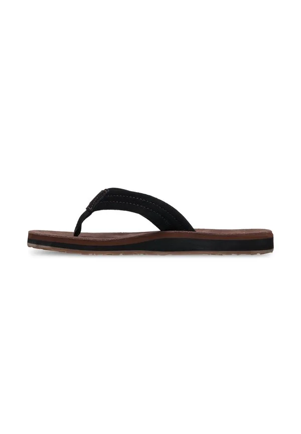 Сандалии carver 26 plus с т-образным ремешком Quiksilver, Brown
