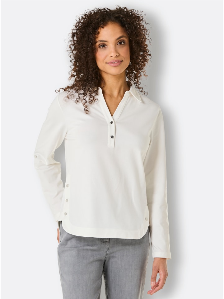 

Creation L Рубашка-поло цвета экрю