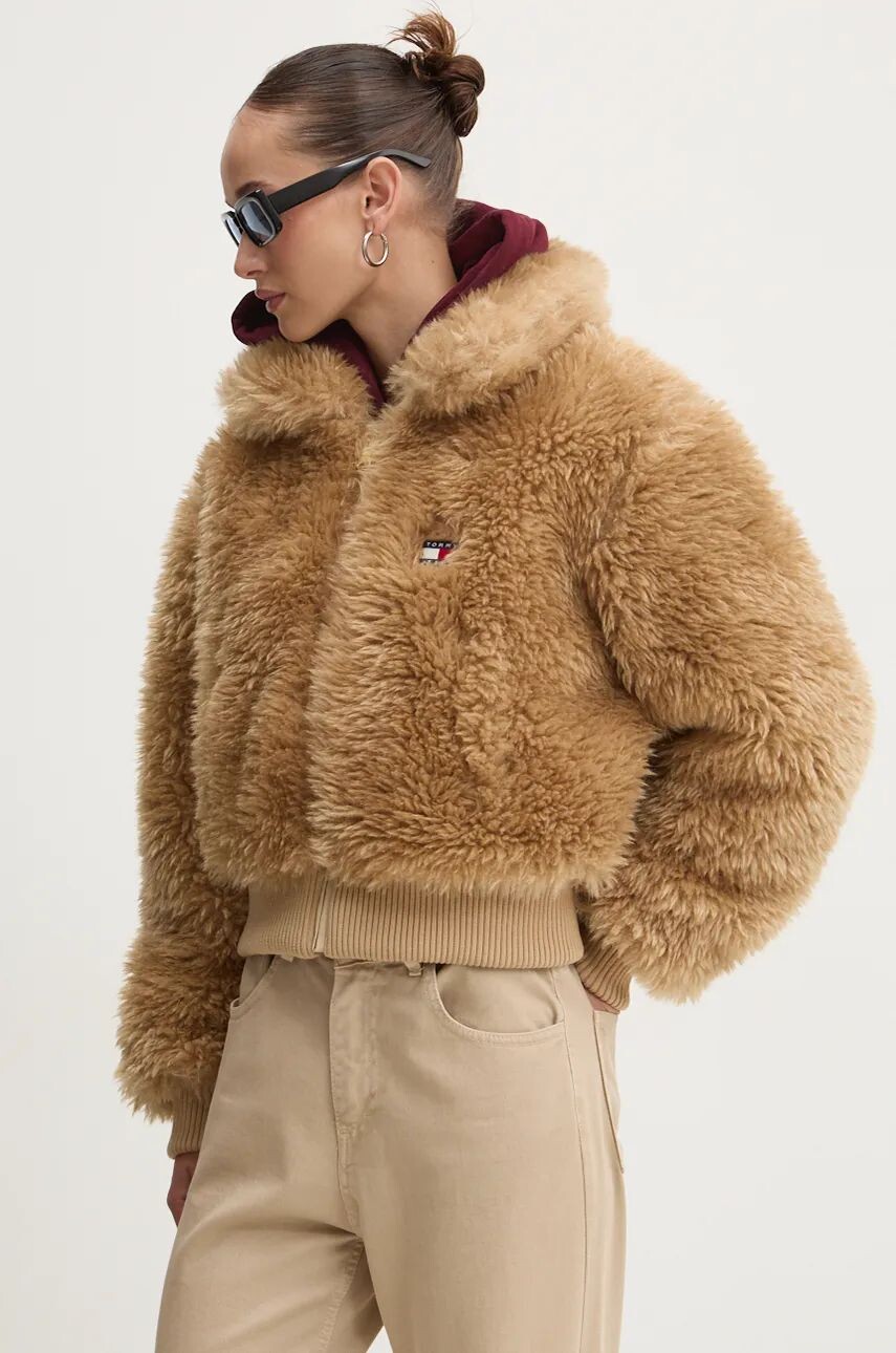 

Куртка Tommy Jeans, коричневый