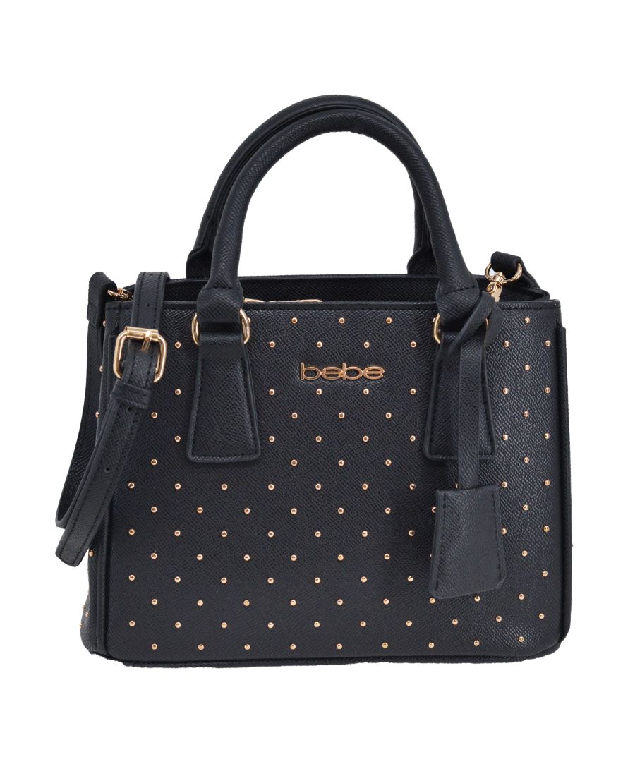 

Женская маленькая сумка-саквояж Sagan с заклепками Bebe, Black