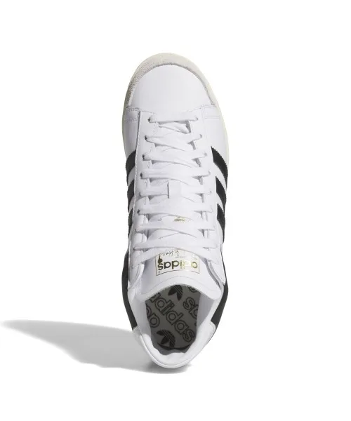 Унисекс высокие кеды из натуральной кожи JABBAR HI adidas белые — фото 3