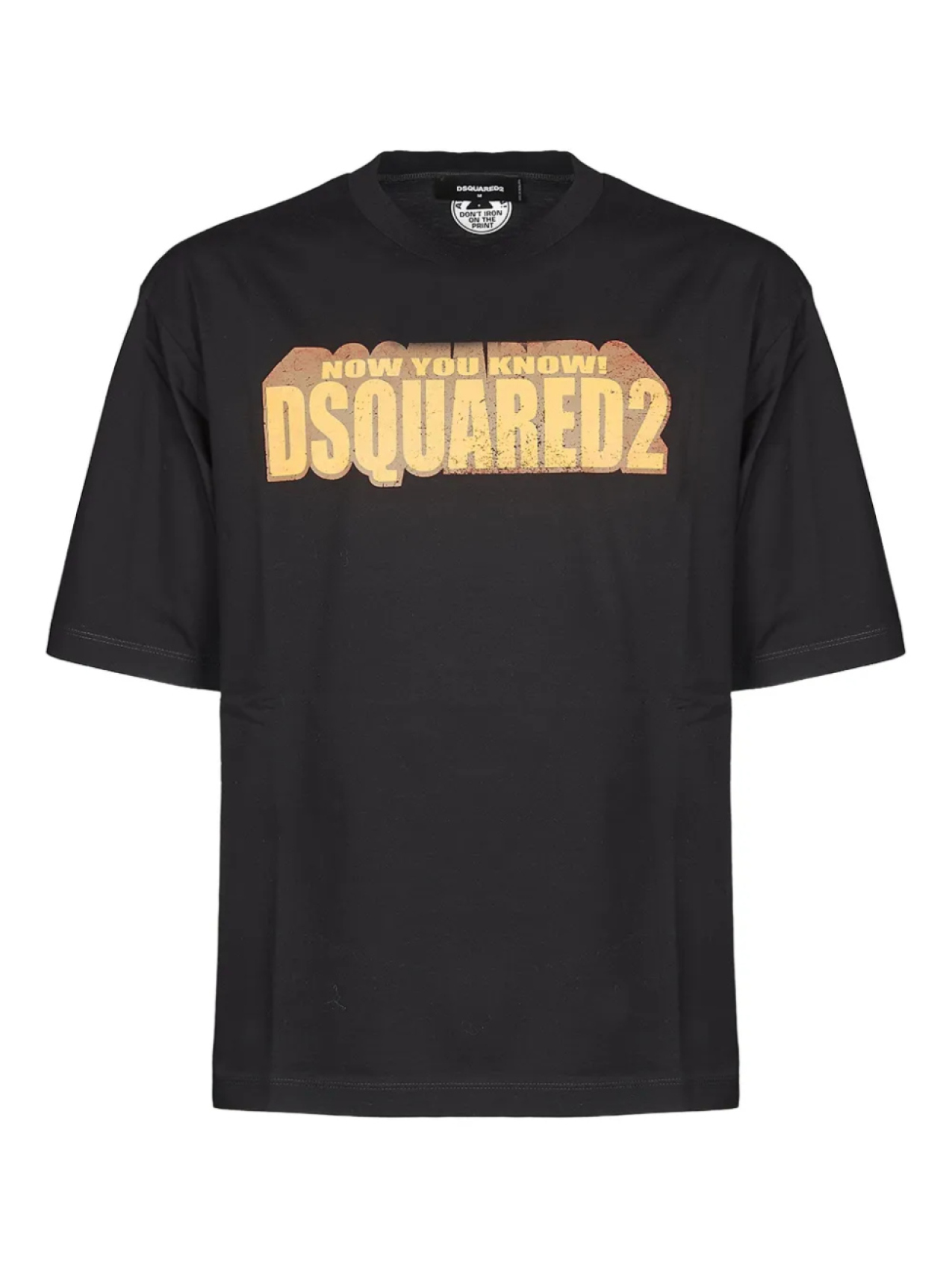 

Футболка с логотипом DSQUARED2, черный
