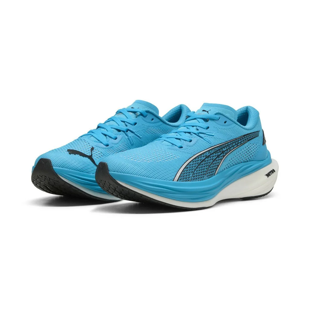 Мужские беговые кроссовки Deviate Nitro 3 PUMA, Speed Blue — фото 2