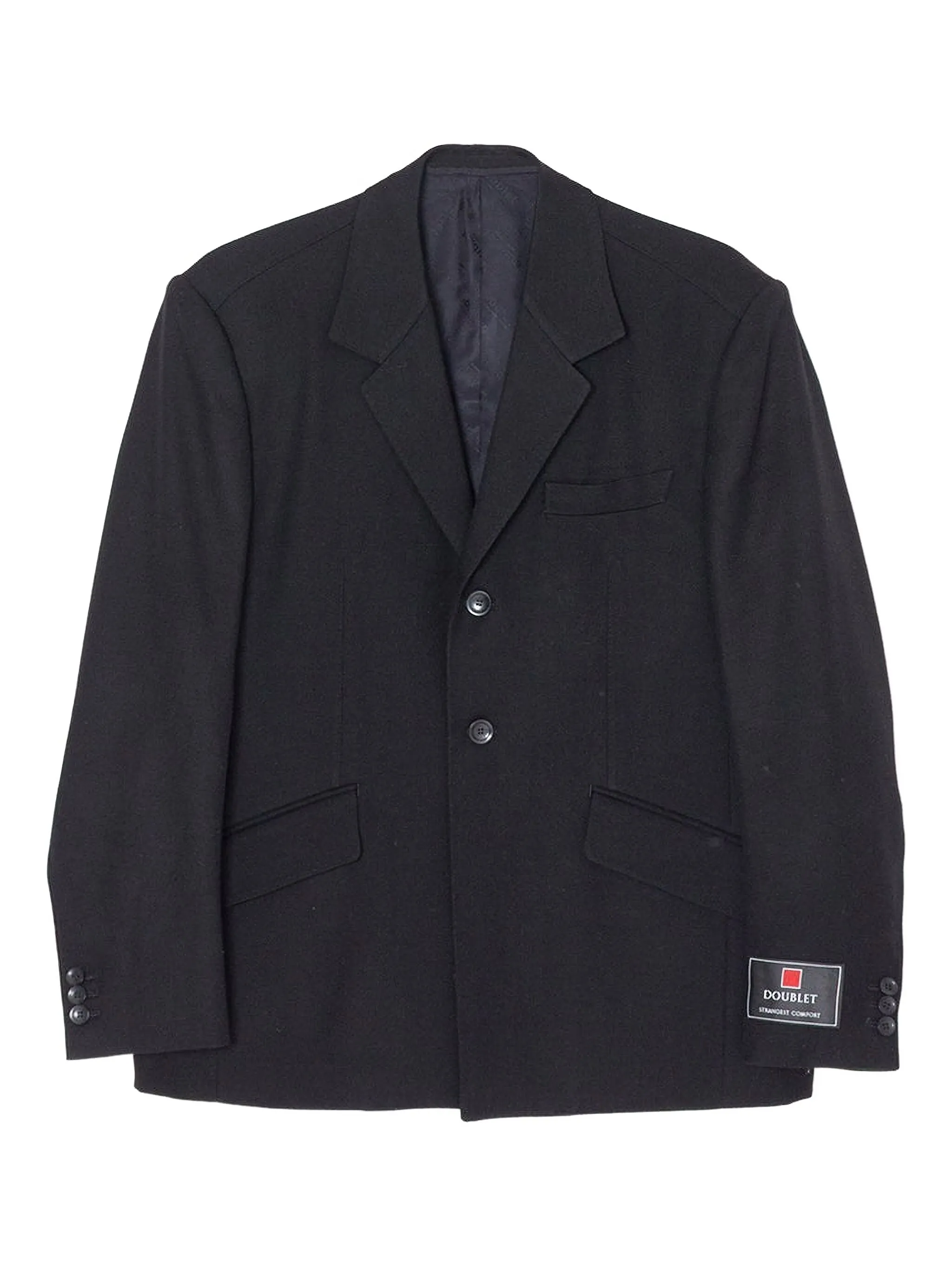 

Жакет строгого кроя Doublet, черный