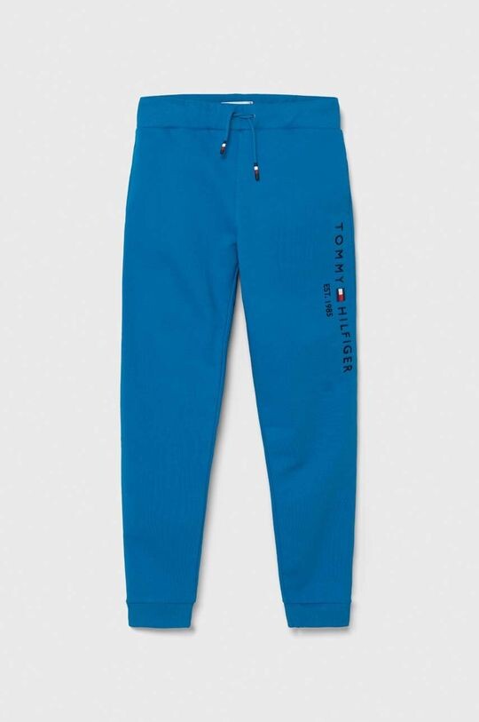

Детские хлопковые спортивные штаны Tommy Hilfiger, синий
