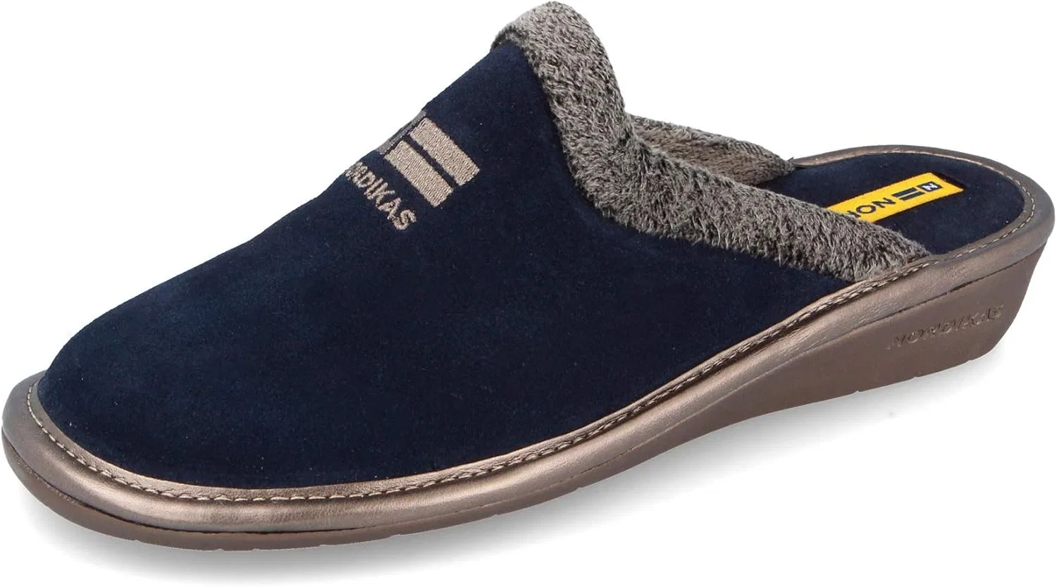 Тапочки Nordikas Shoeshop, Navy Suede