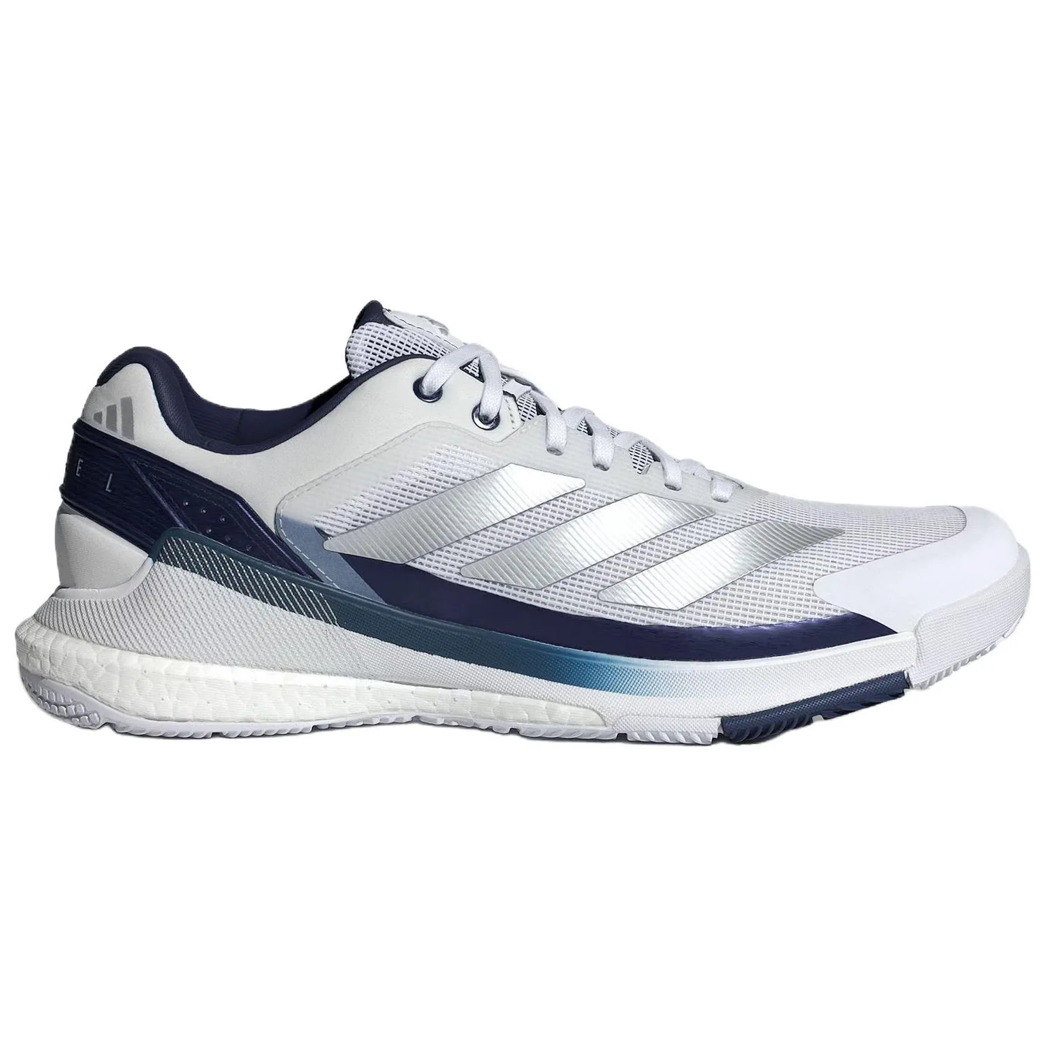Adidas Кроссовки теннисные мужские Crazyquick BOOST Low top белые серебристые — фото 3