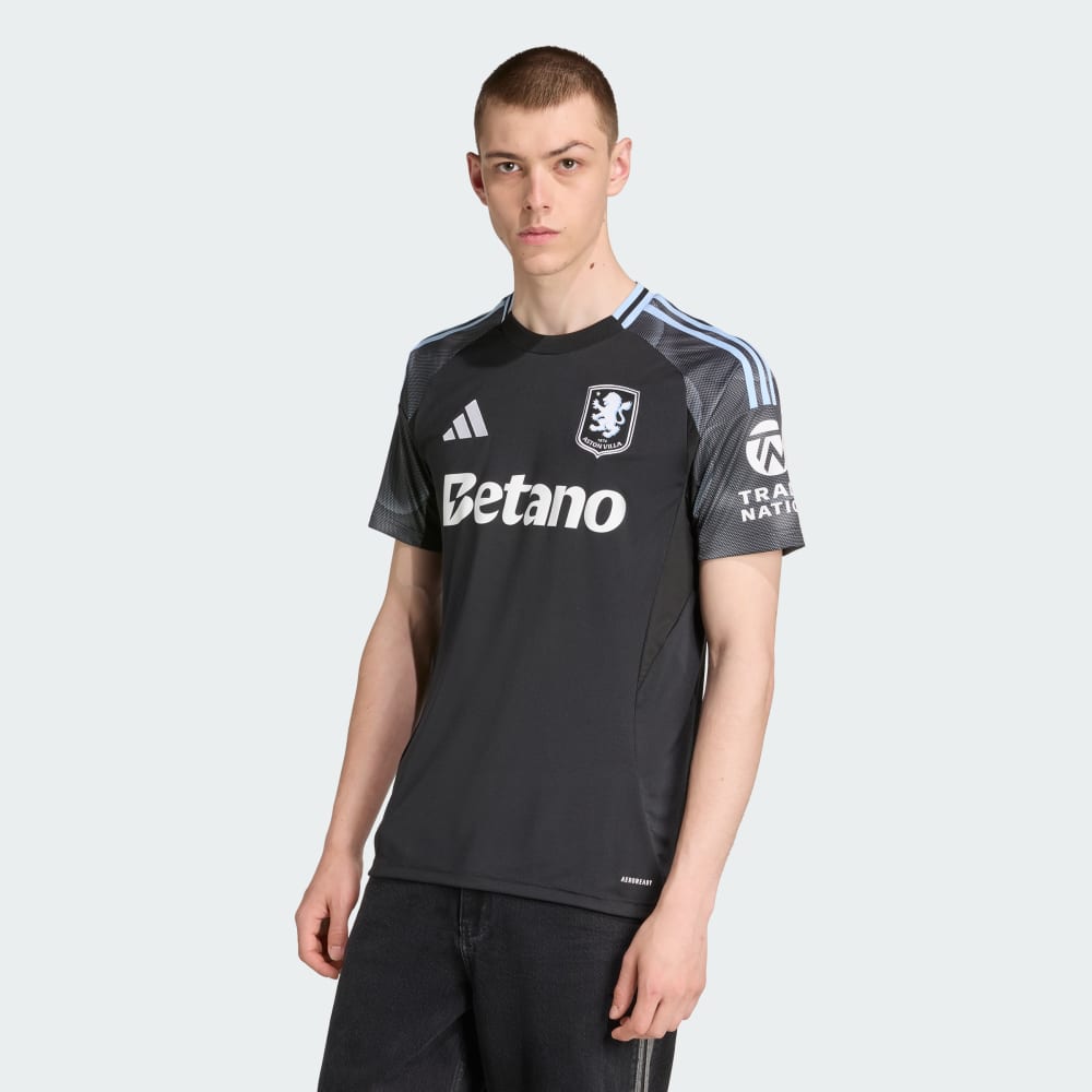 

Джерси Adidas Aston Villa FC 25/26 Away Jersey, цвет Black/Glow Blue