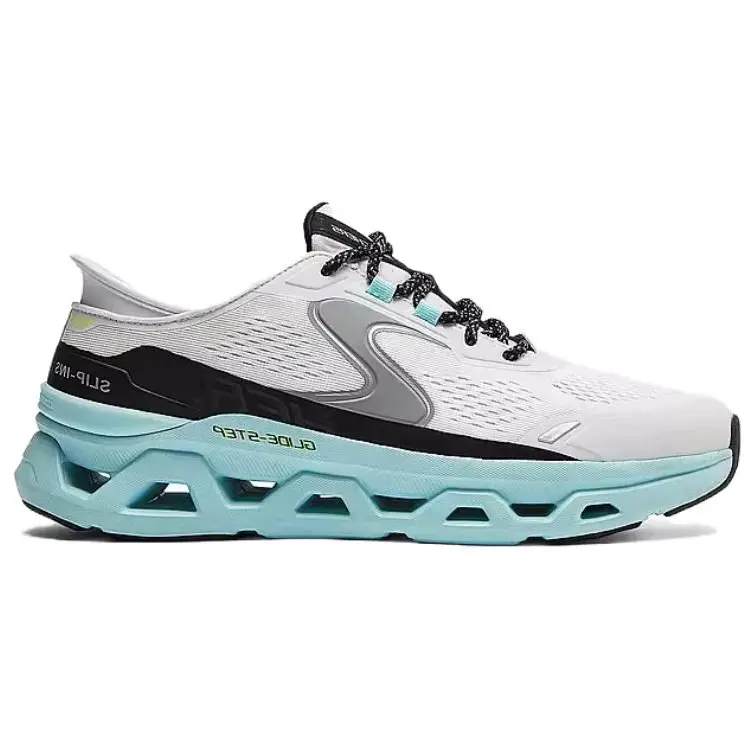 СПОРТ МУЖСКИЕ Кроссовки мужские низкие белые/синие Skechers — фото 2