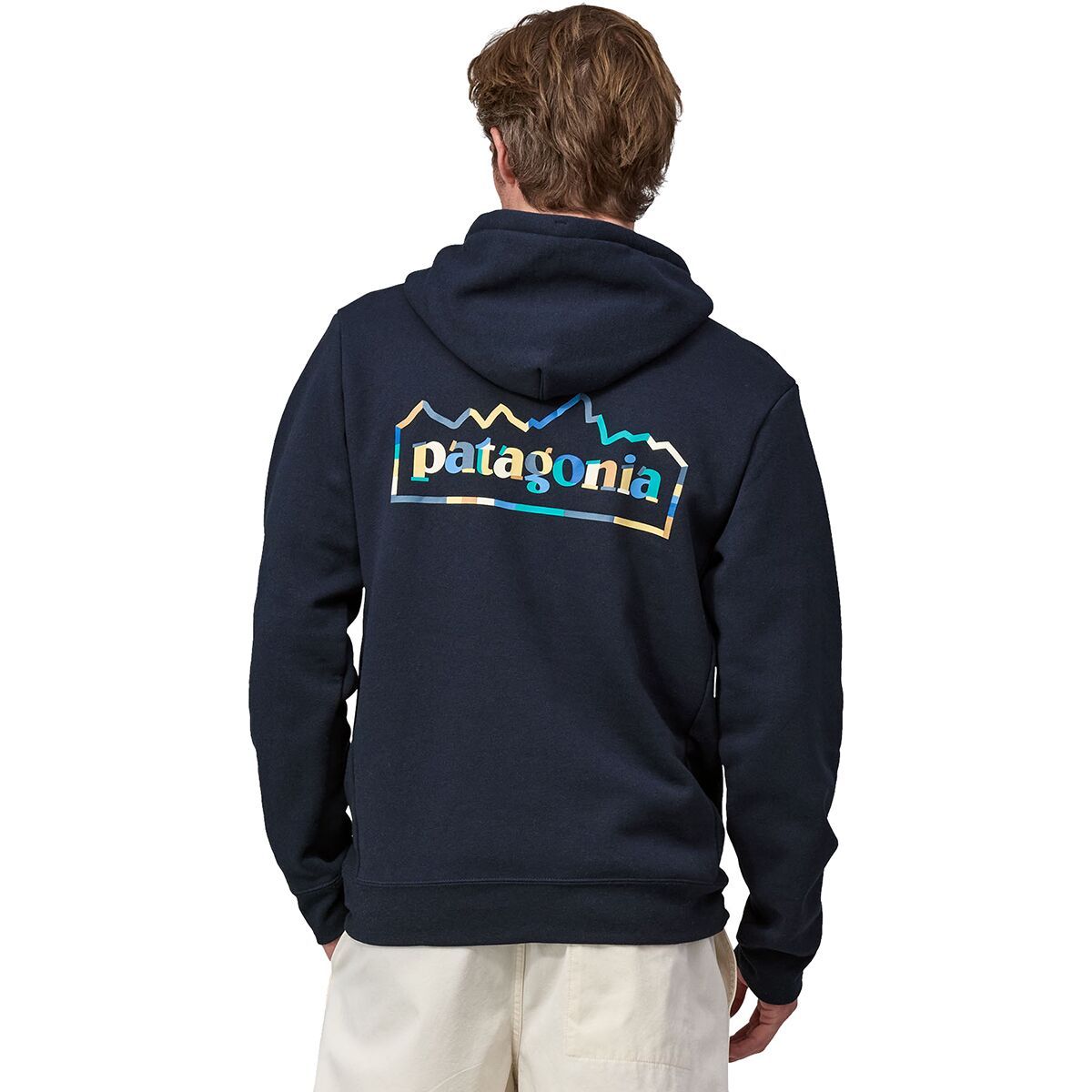 

Юнити фитц худи с капюшоном Patagonia, синий