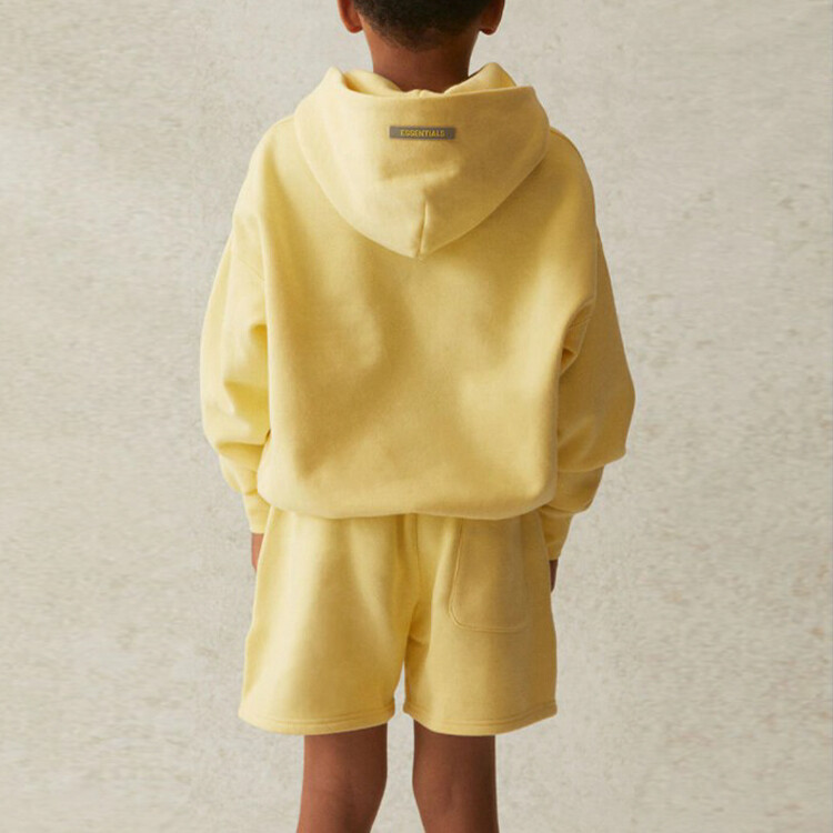

Детская толстовка Fear Of God Essentials, цвет Lemon