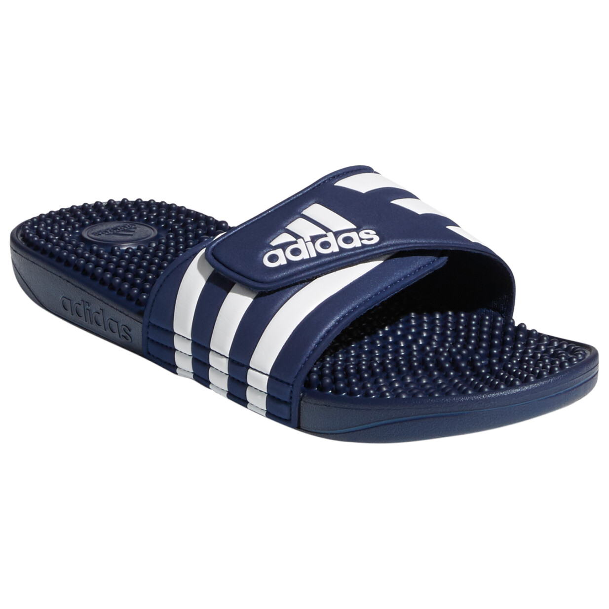 

Сандалии Adidas Adissage, цвет Dark Blue/Ftw White/Dark Blue