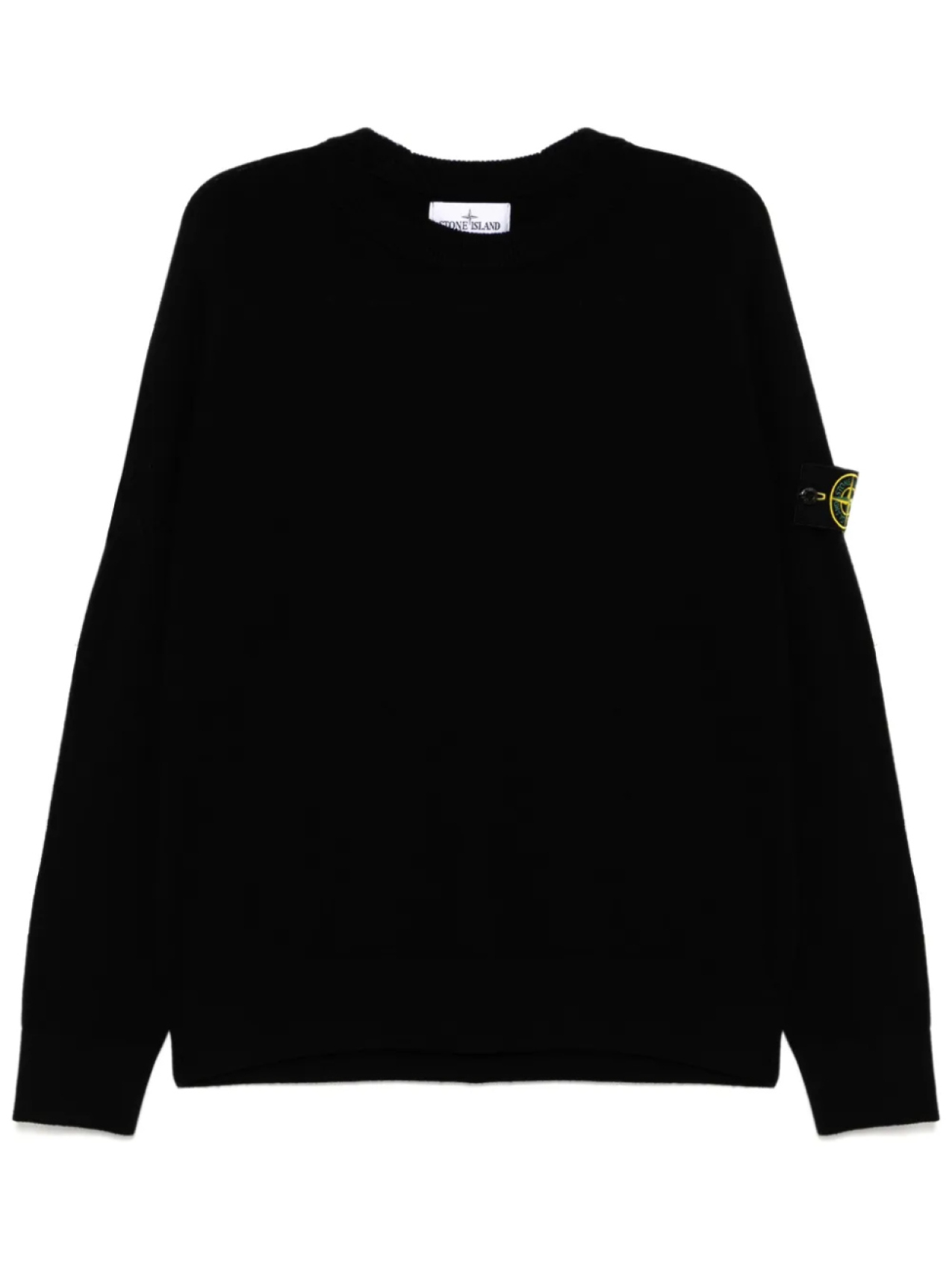 

Джемпер Stone Island с круглым вырезом, черный