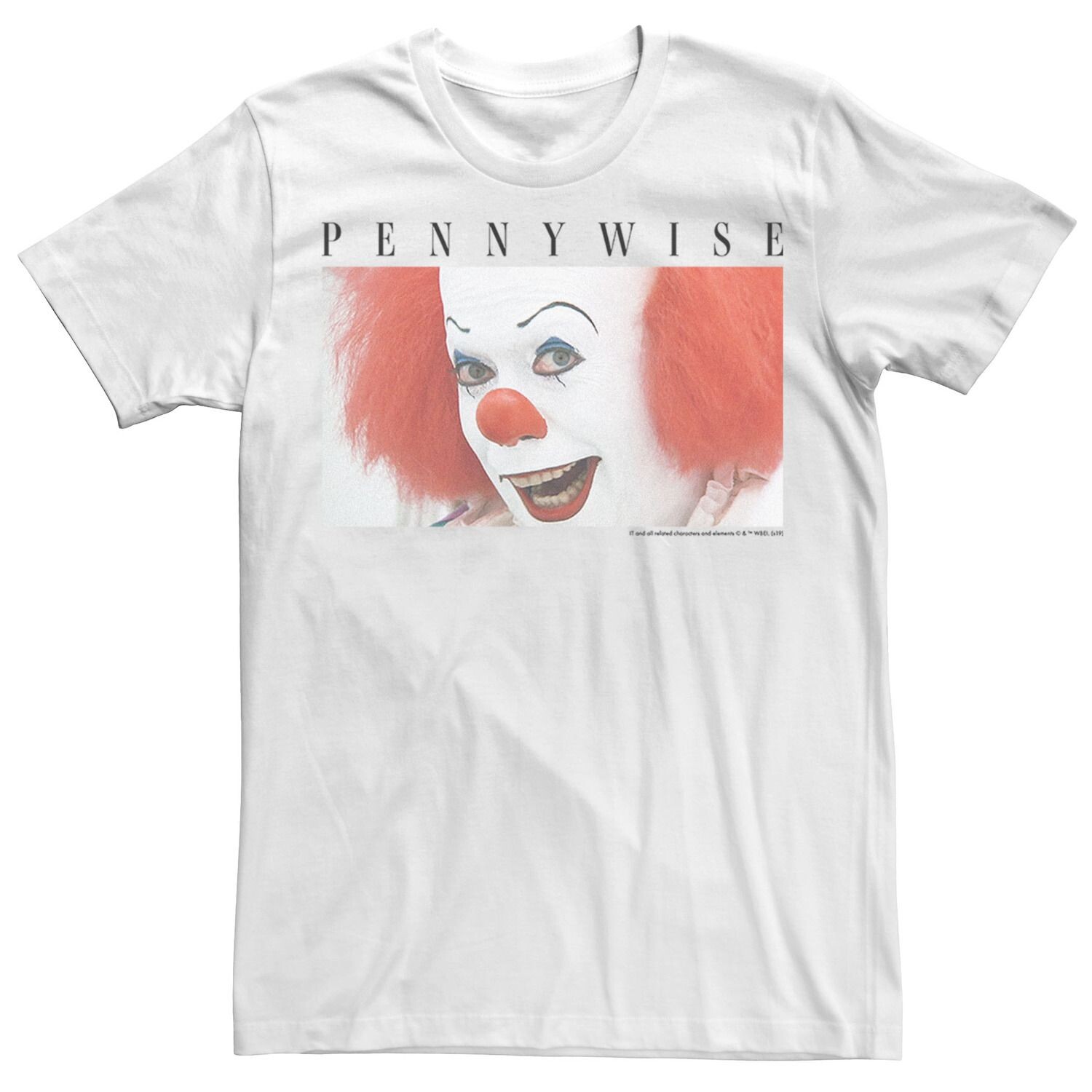 

Мужская футболка IT The Movie Pennywise с портретом Licensed Character