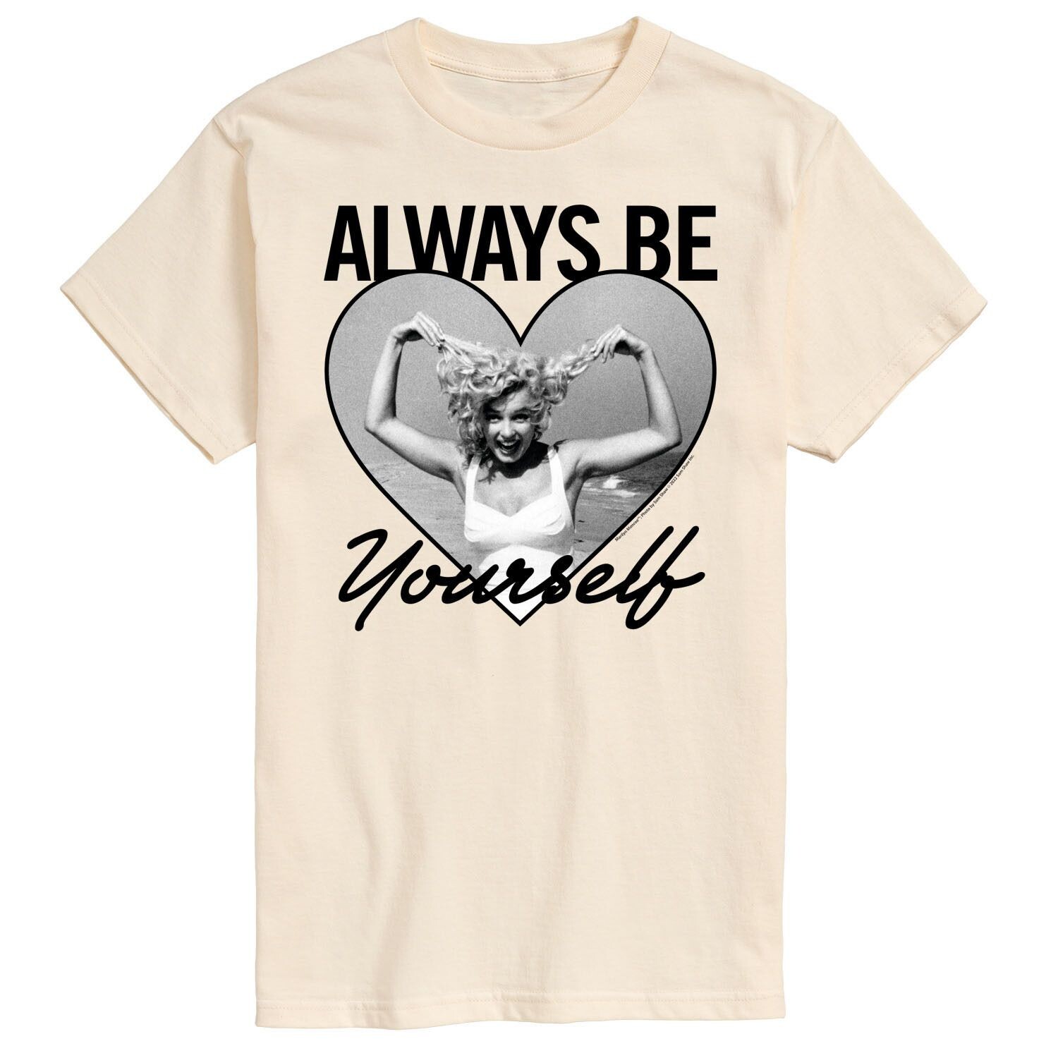 

Мужская футболка Мэрилин Монро Always Be Yourself Licensed Character