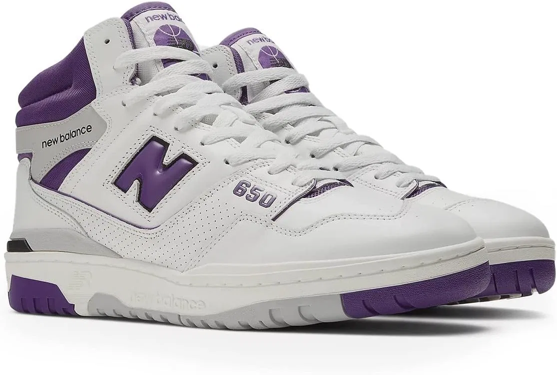 Мужские кроссовки New Balance 650R, Gold, Purple, White, Purple — фото 2