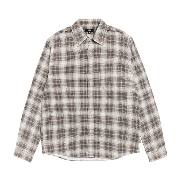 Рубашка Stussy Dax Printed Shirt 'Brown'