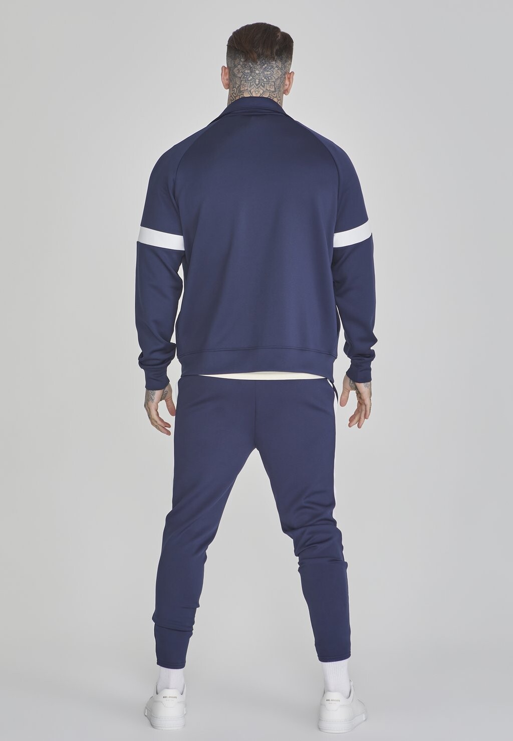 

Толстовка на молнии SIKSILK, темно-красная