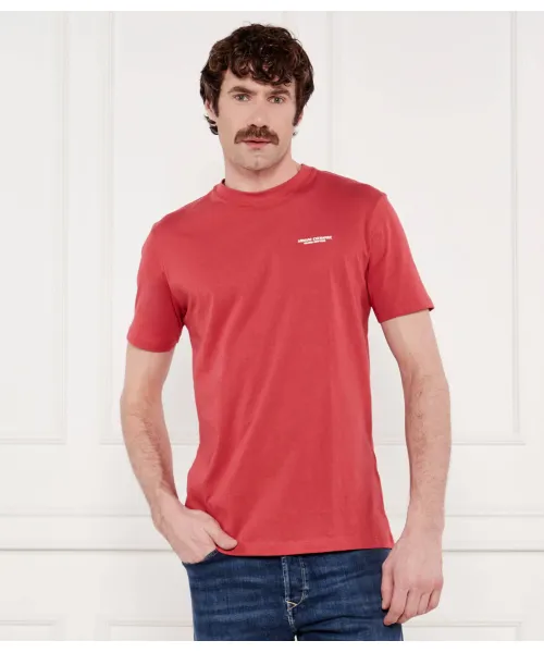 

Футболка Regular fit Armani Exchange, красный