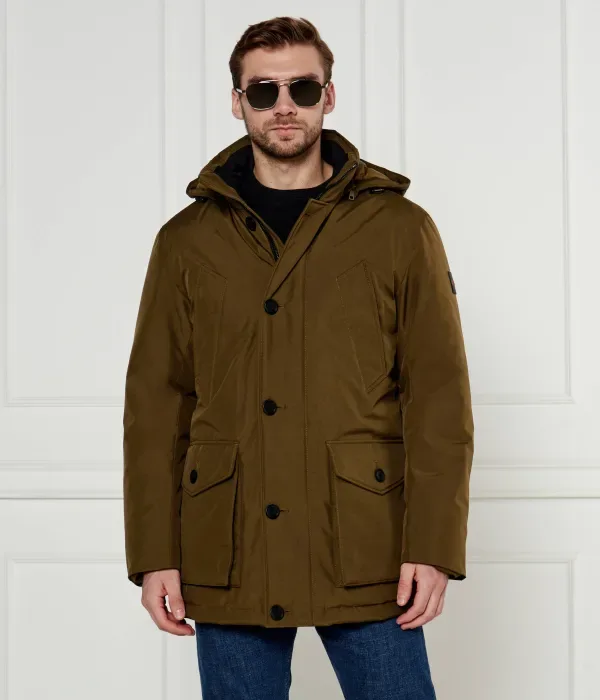 Куртка Осиас regular fit Boss Orange, оливково-зеленый