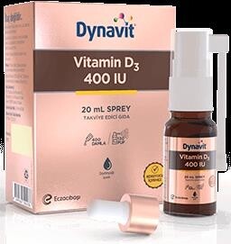 

Dynavit витамин D3 400 МЕ спрей 20 мл