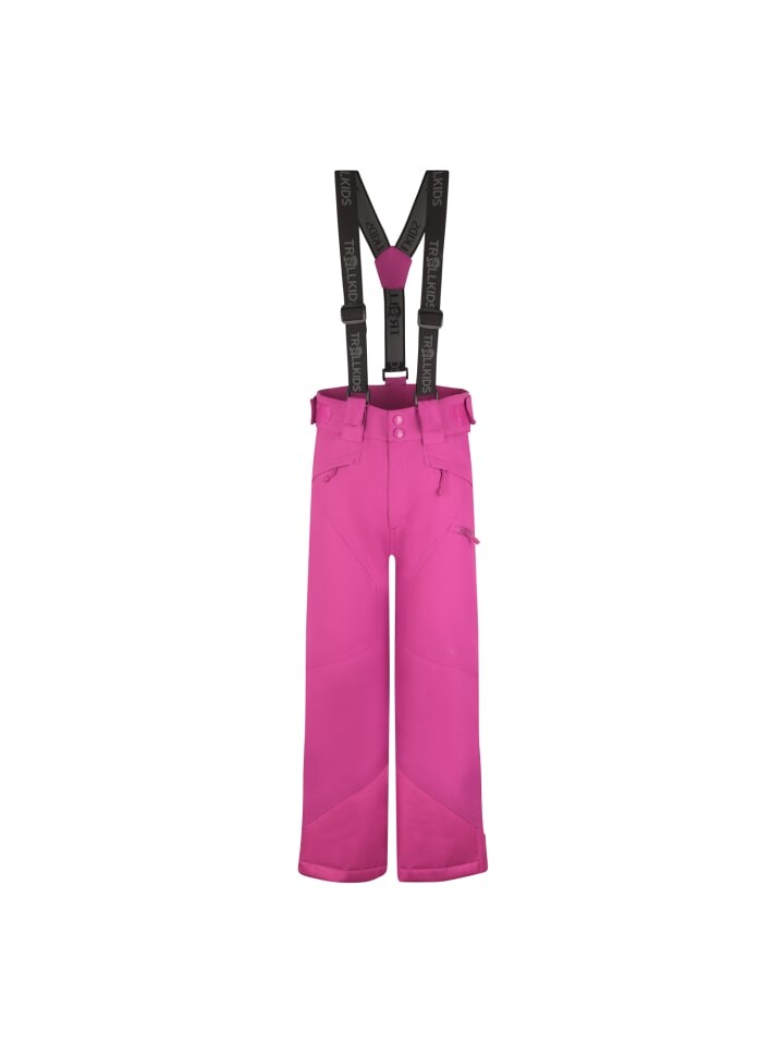 

Лыжные штаны Trollkids Ski-/ Snowboardhose Kongsberg, цвет bright berry
