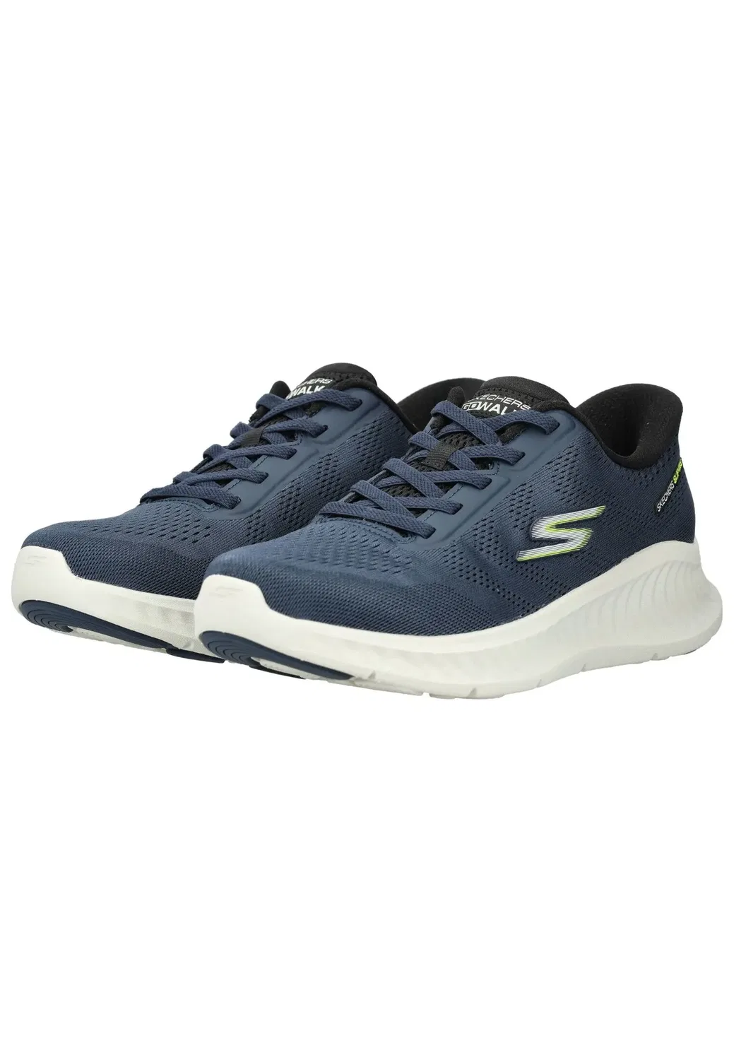 Кроссовки низкие с вставным стелькой Skechers, navy/белый — фото 3