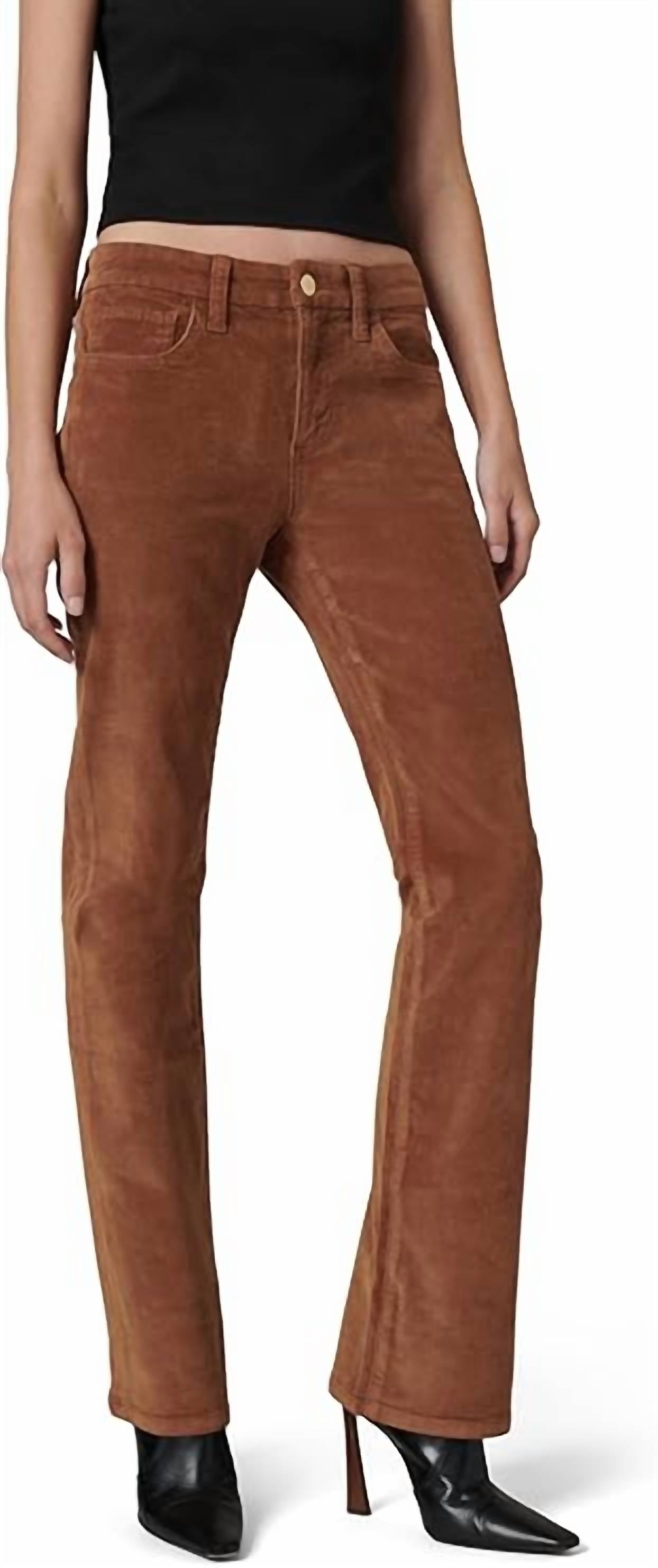 

Джинсы Provocateur Petite Bootcut Cord в цвете Cambridge Brown JOE'S Jeans