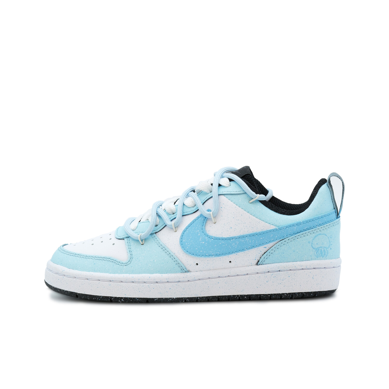 

Кроссовки Nike Court Borough Skateboard Shoes Women's Low-Top Blue, голубой, Синий, Кроссовки Nike Court Borough Skateboard Shoes Women's Low-Top Blue, голубой