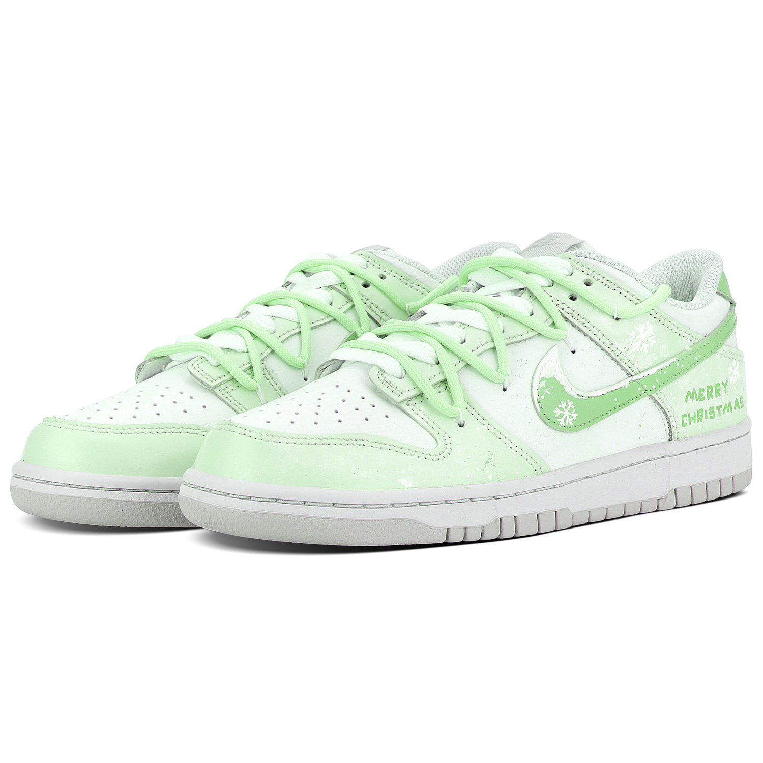 Dunk Abrasion Resistant Slip Resistant Low top Skateboard Shoes Unisex Nike, белый — фото 4