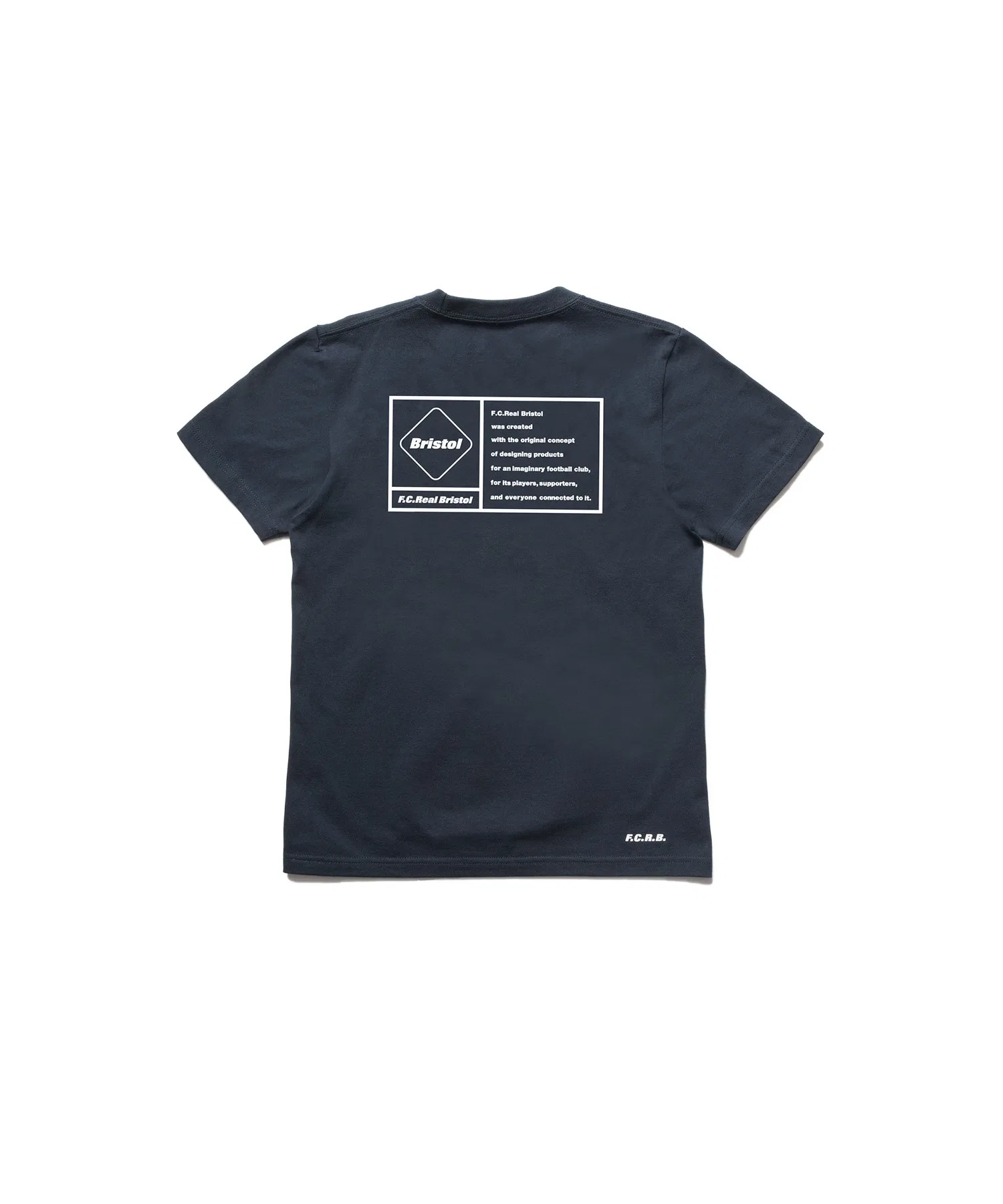 Детская футболка F.C.Real Bristol SIGNATURE TEE тёмно-синяя