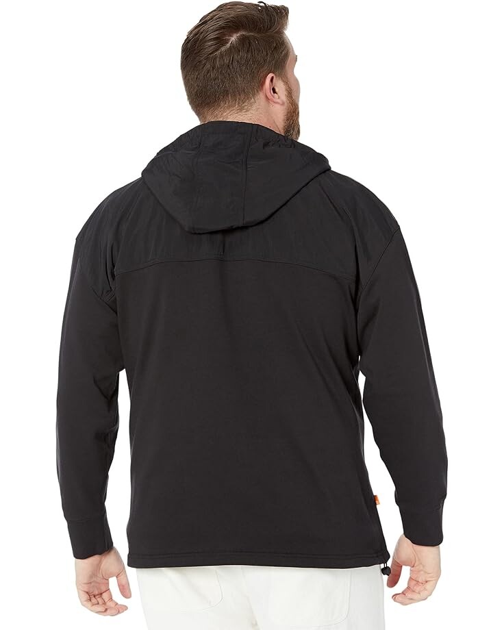 

Худи Timberland Youth Culture Outdoor Archive 1/2 Zip Hoodie, черный