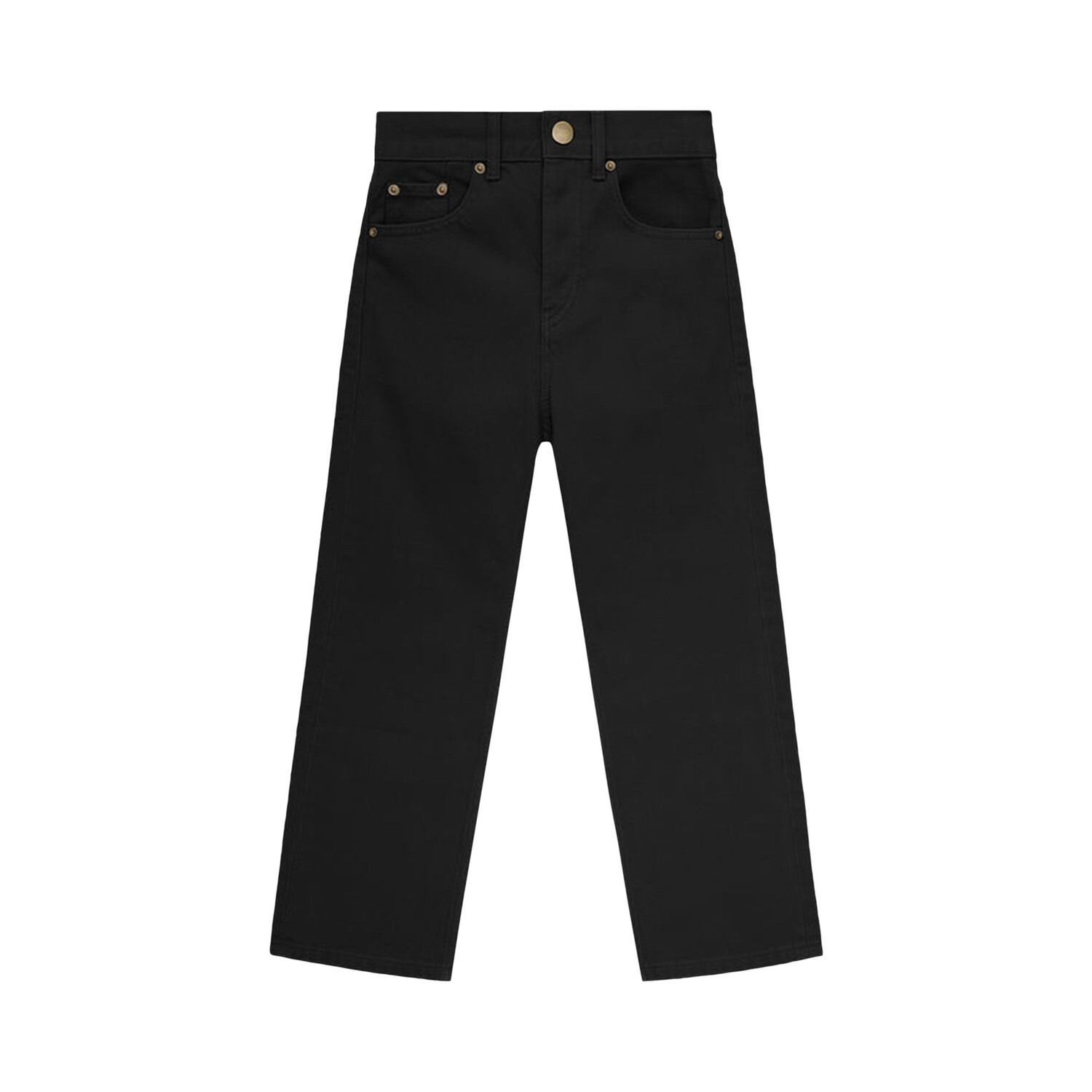 

Джинсы Fear of God Essentials Kids с 5 карманами, темно-черный